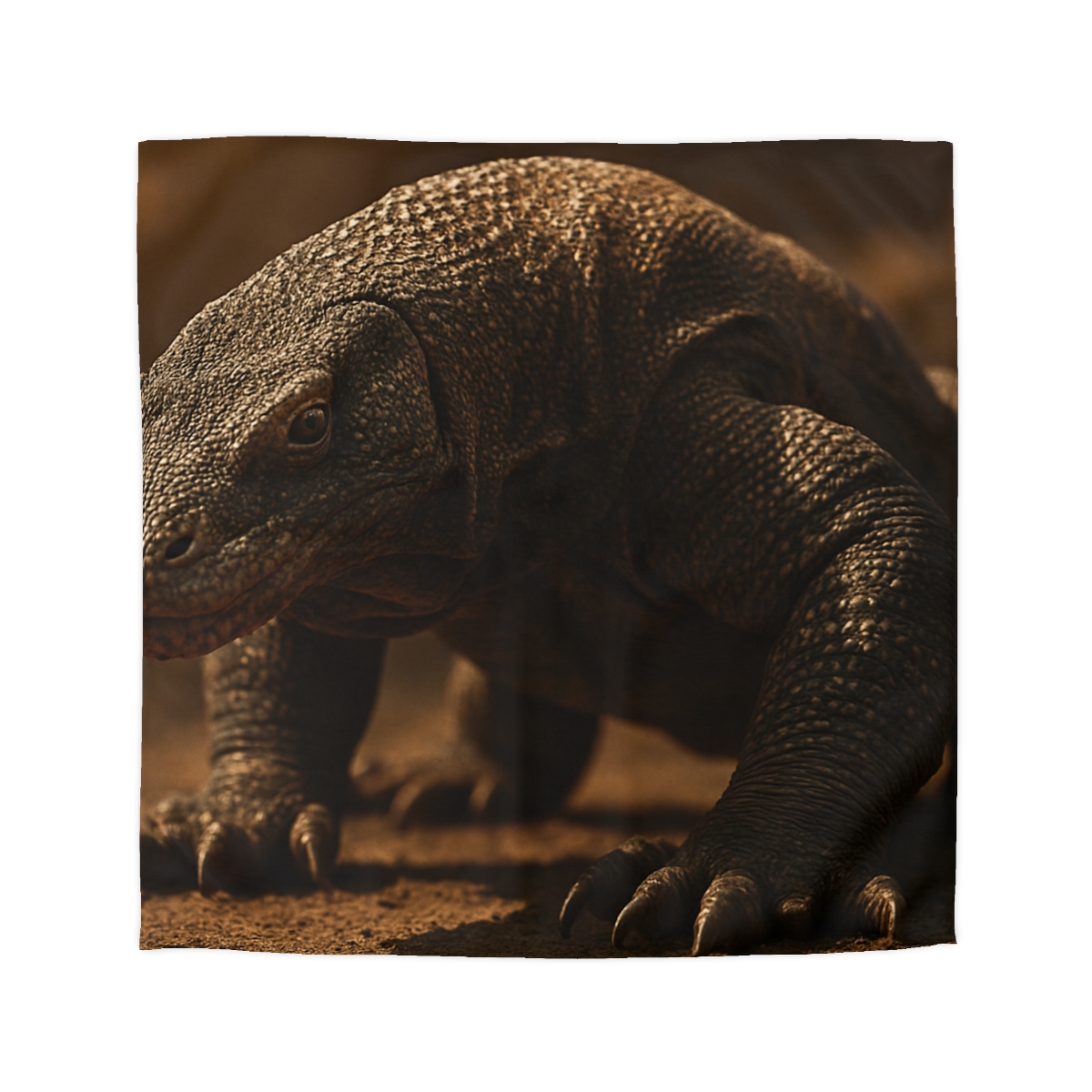Ancient Sentinel Komodo Dragon warm winter duvets