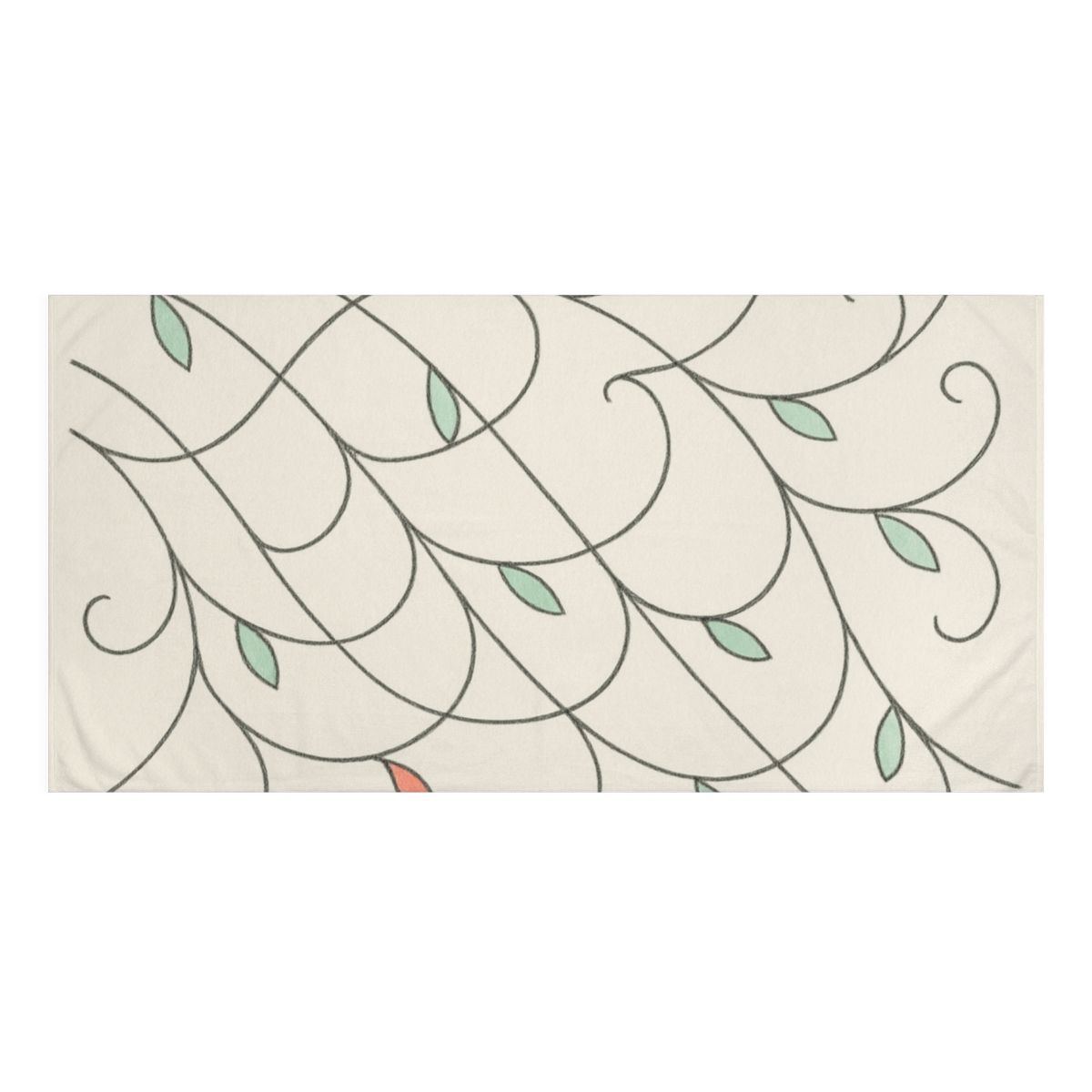 Vine Lattice Echo decorative home towelscustom towels