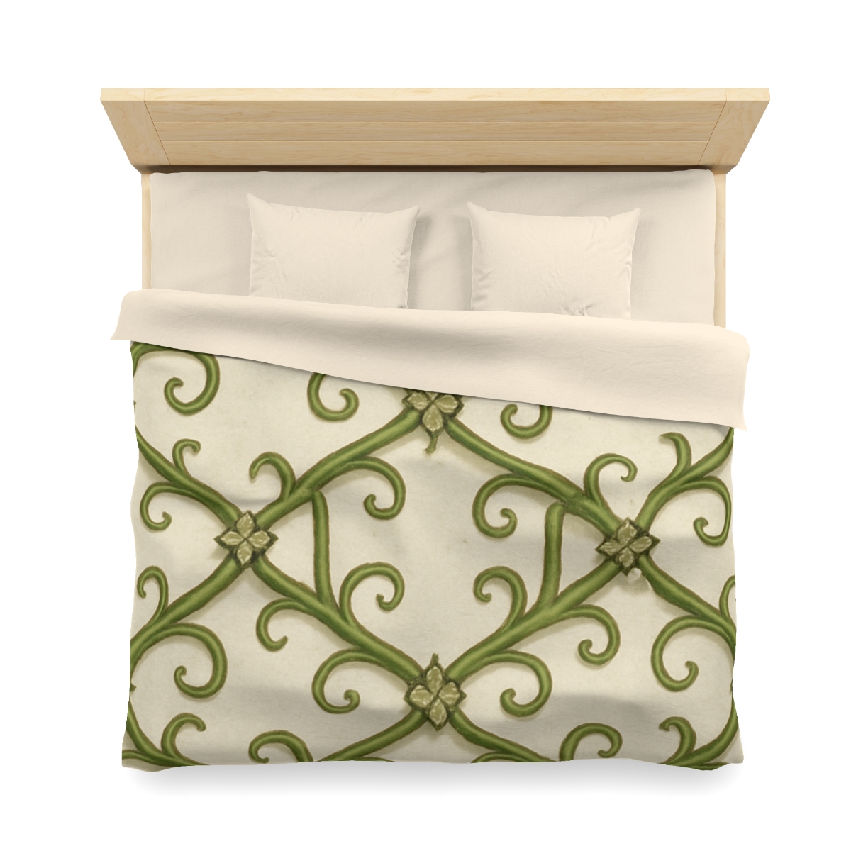 Vine Lattice Panorama personalized bedding duvets