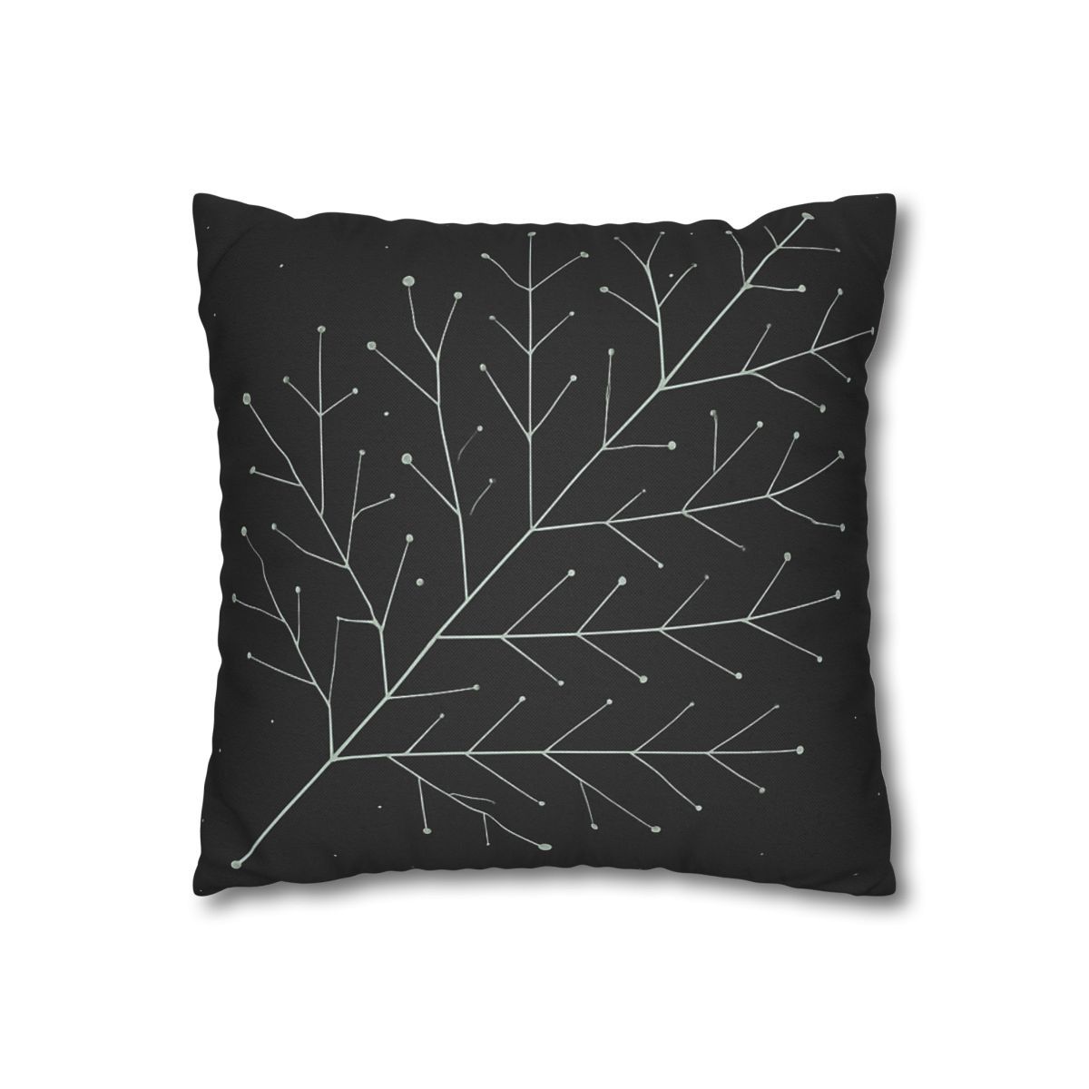 Leaf Vein Constellation Map custom pillow cases