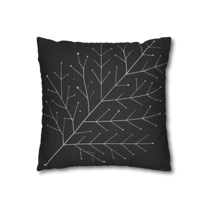 Leaf Vein Constellation Map custom pillow cases