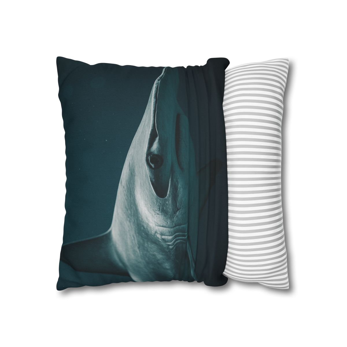 Midwater Silhouette Hammerhead Shark trendy patterned pillow cases