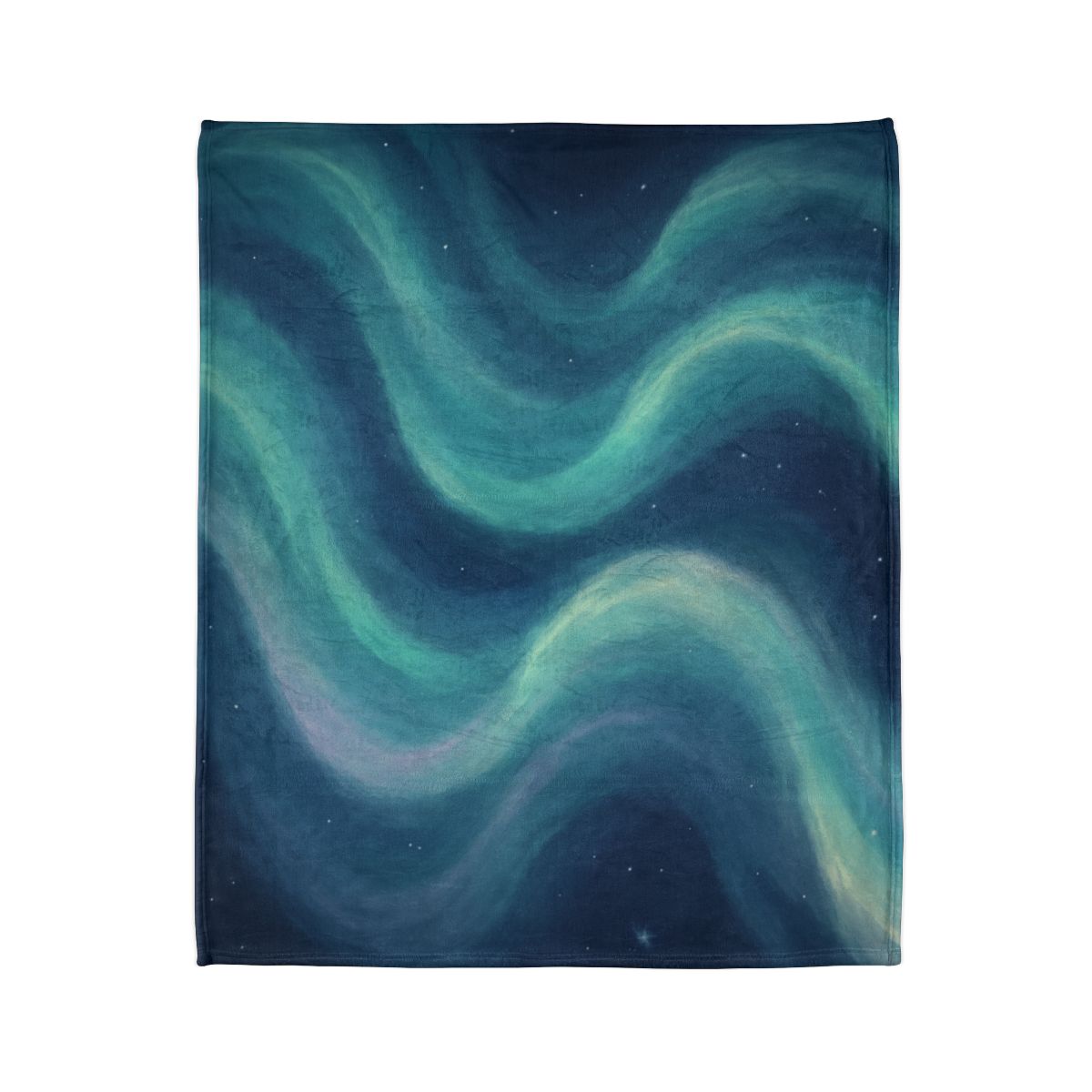 Auroral Drift Nebula decorative home blankets