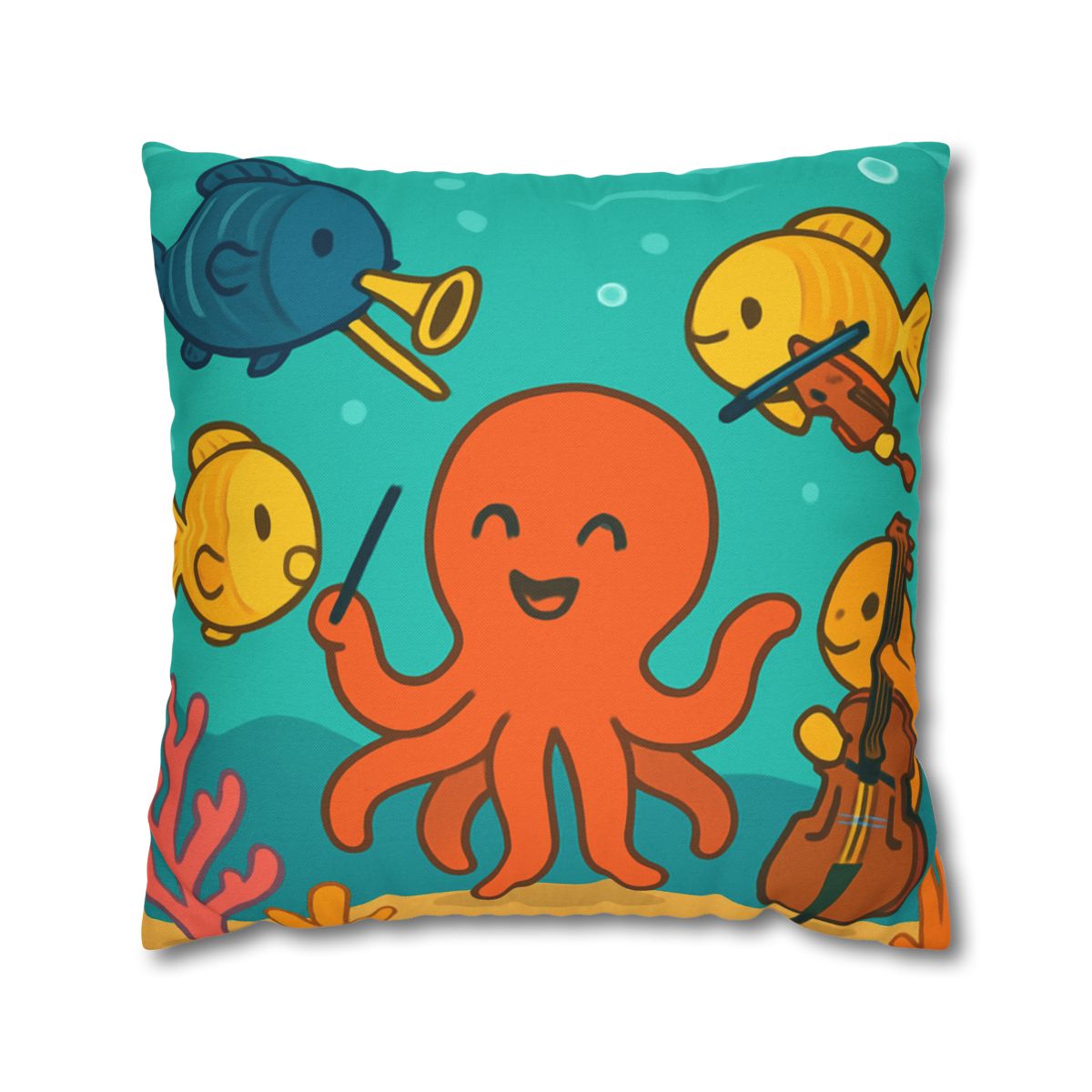 Coral Reef Orchestra custom pillow cases