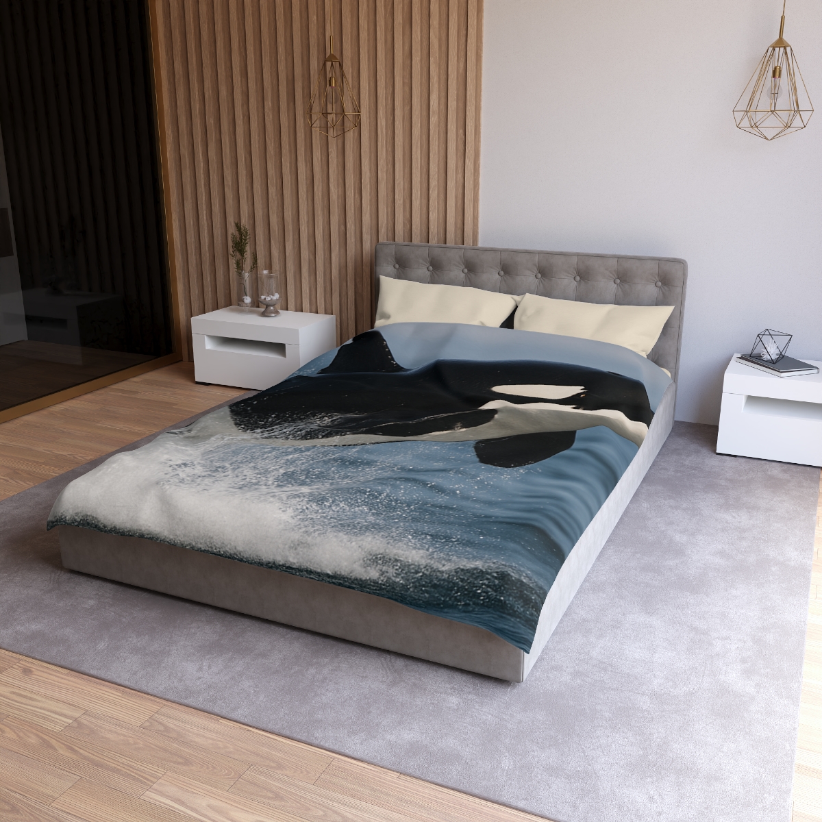 Tidal Monarch Orca duvets for gifts
