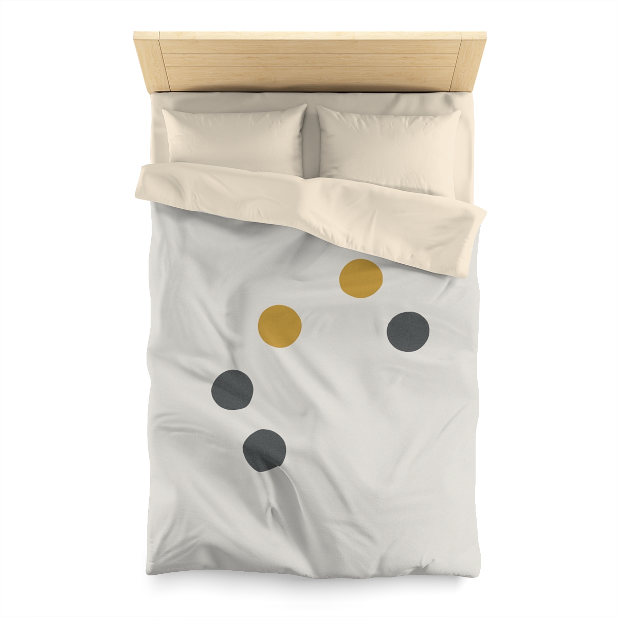 Asymmetric Dot Cluster custom duvets
