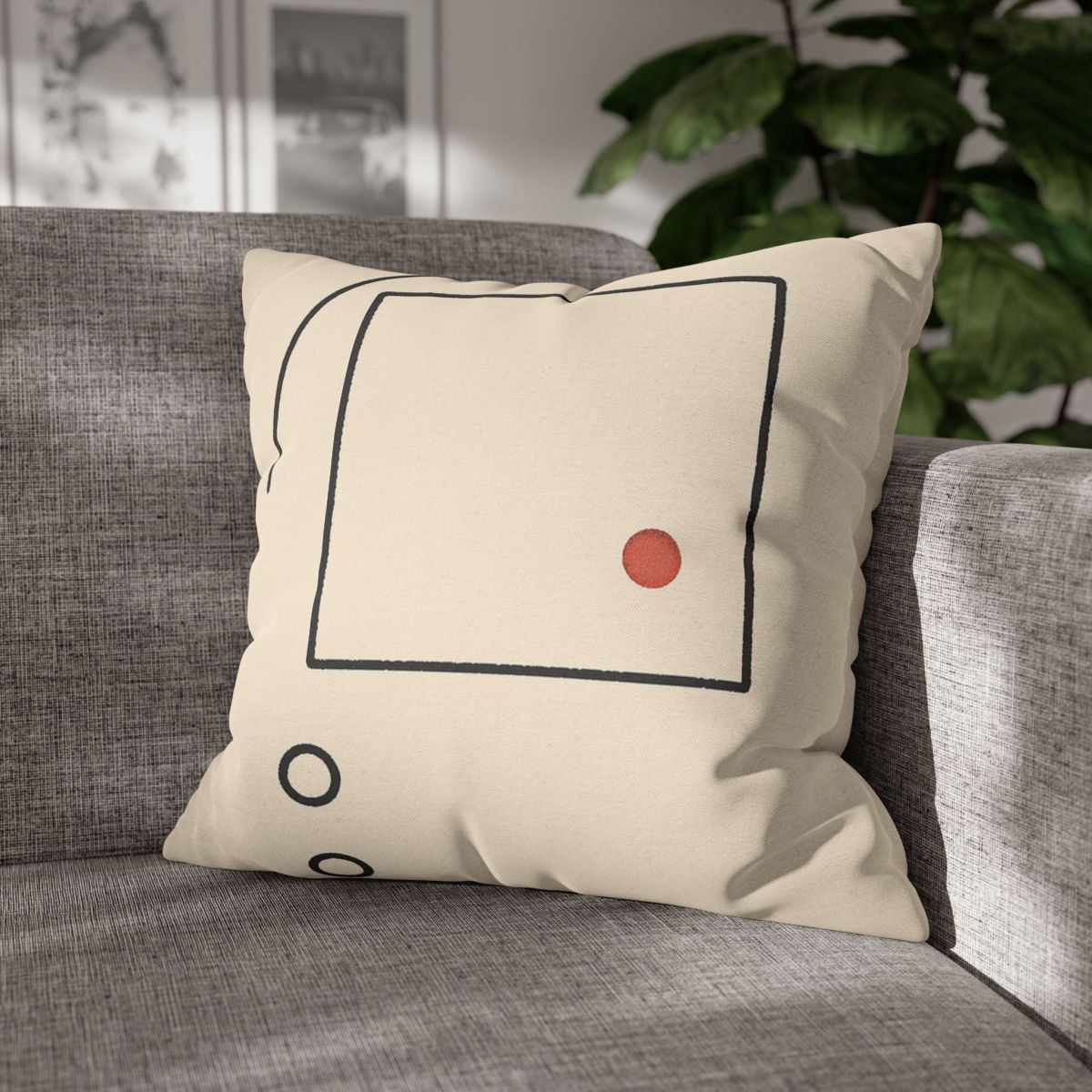 Quiet Orbit With Split Frame custom pillow cases