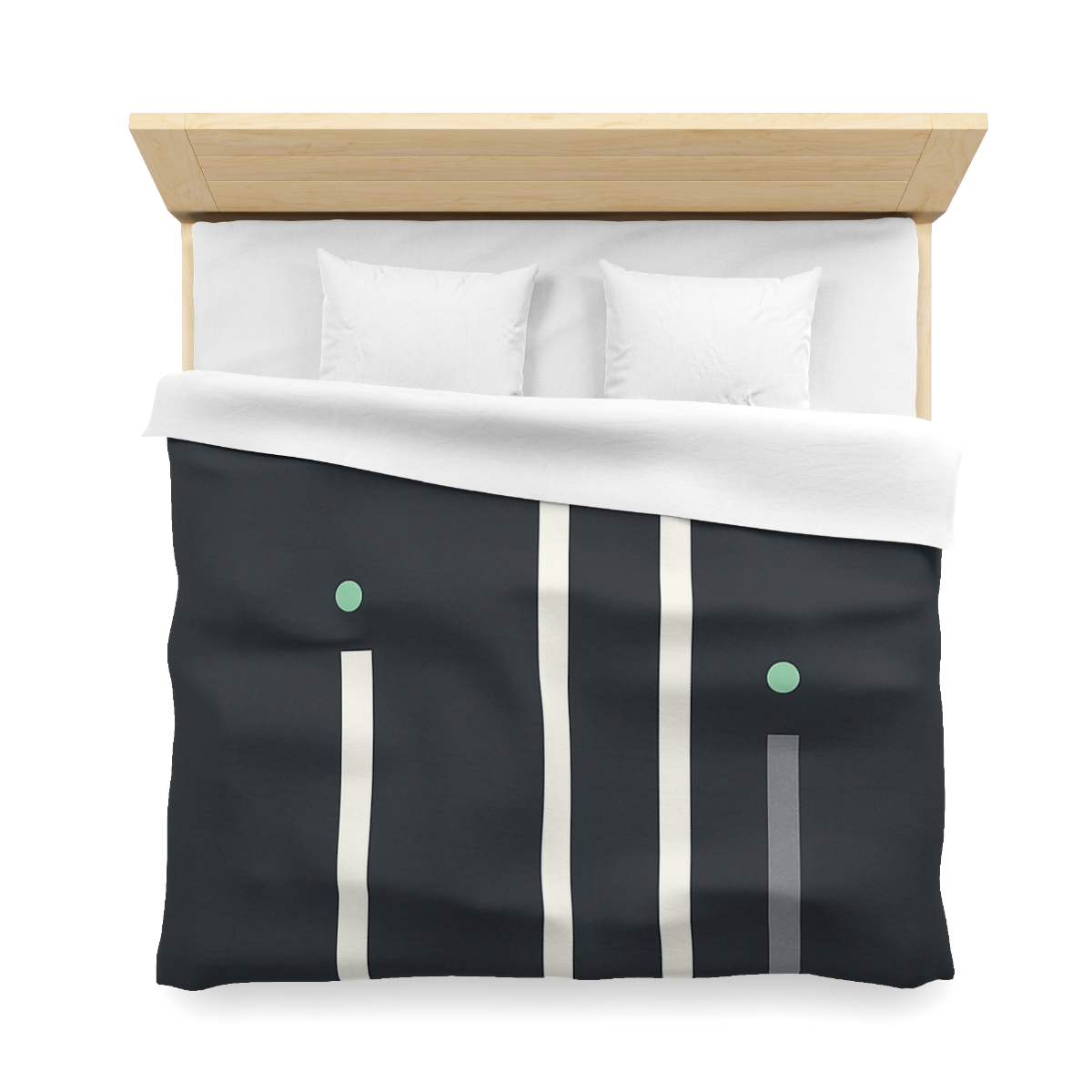 Staggered Starfield Bars warm winter duvets