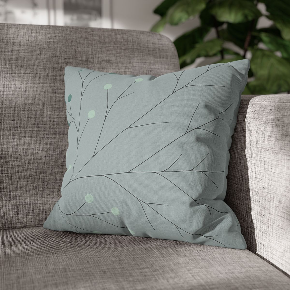 Branching Stem Constellation designer print pillow cases