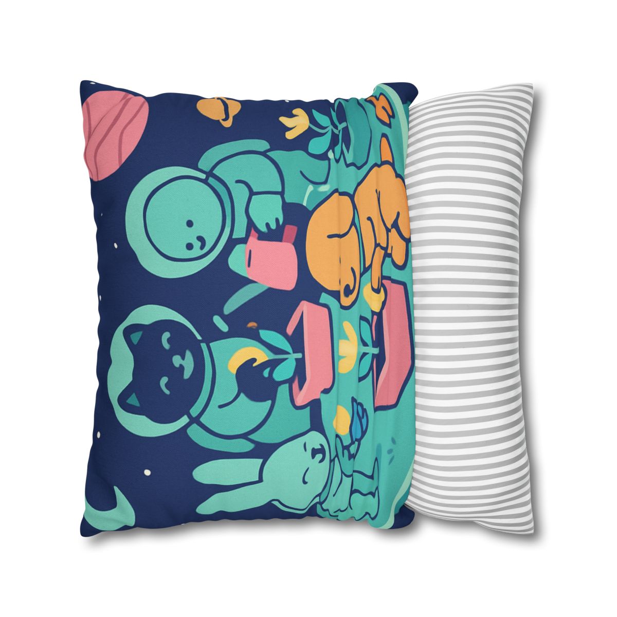 Galactic Gardeners unique gift pillow cases