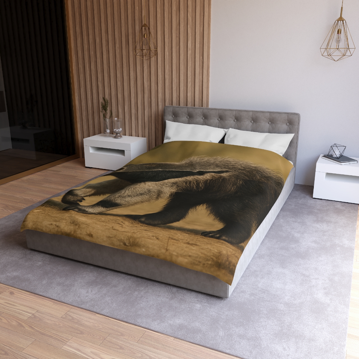 Velvet Trail Giant Anteater unique patterned duvets