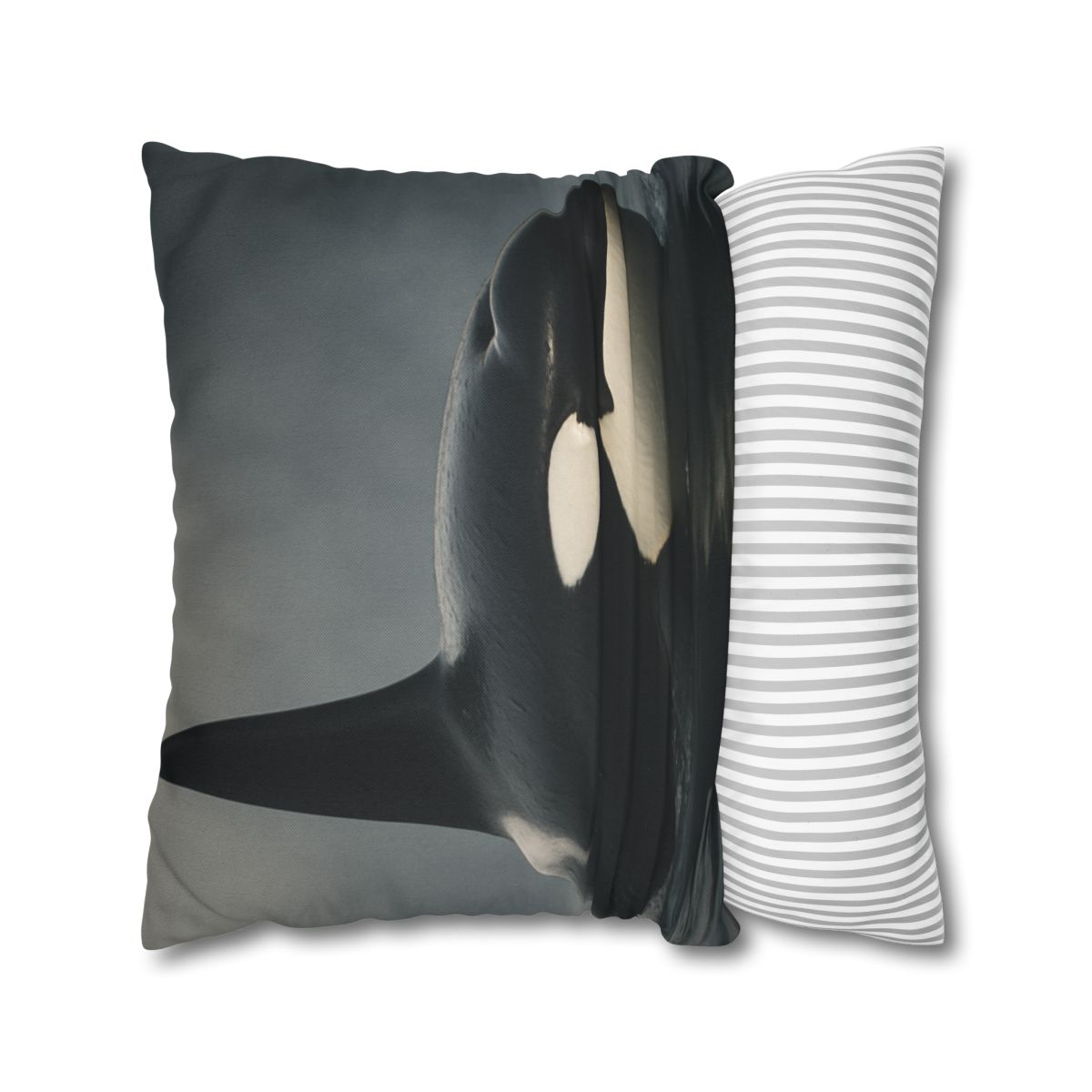 Quiet Current Orca custom pillow cases