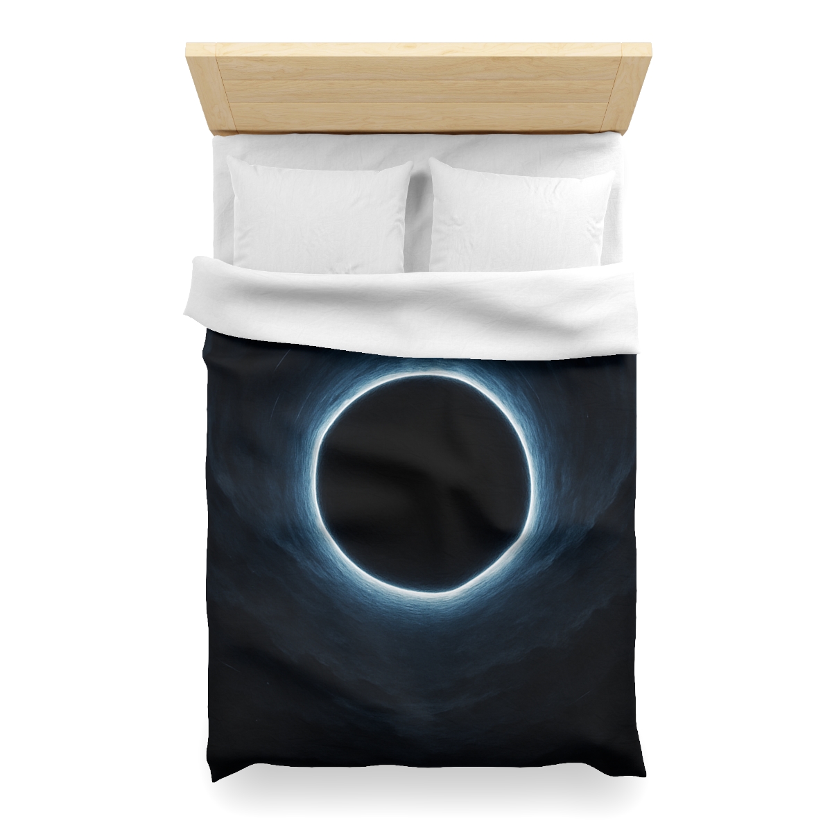Luminous Event Horizon Veil personalized bedding duvets