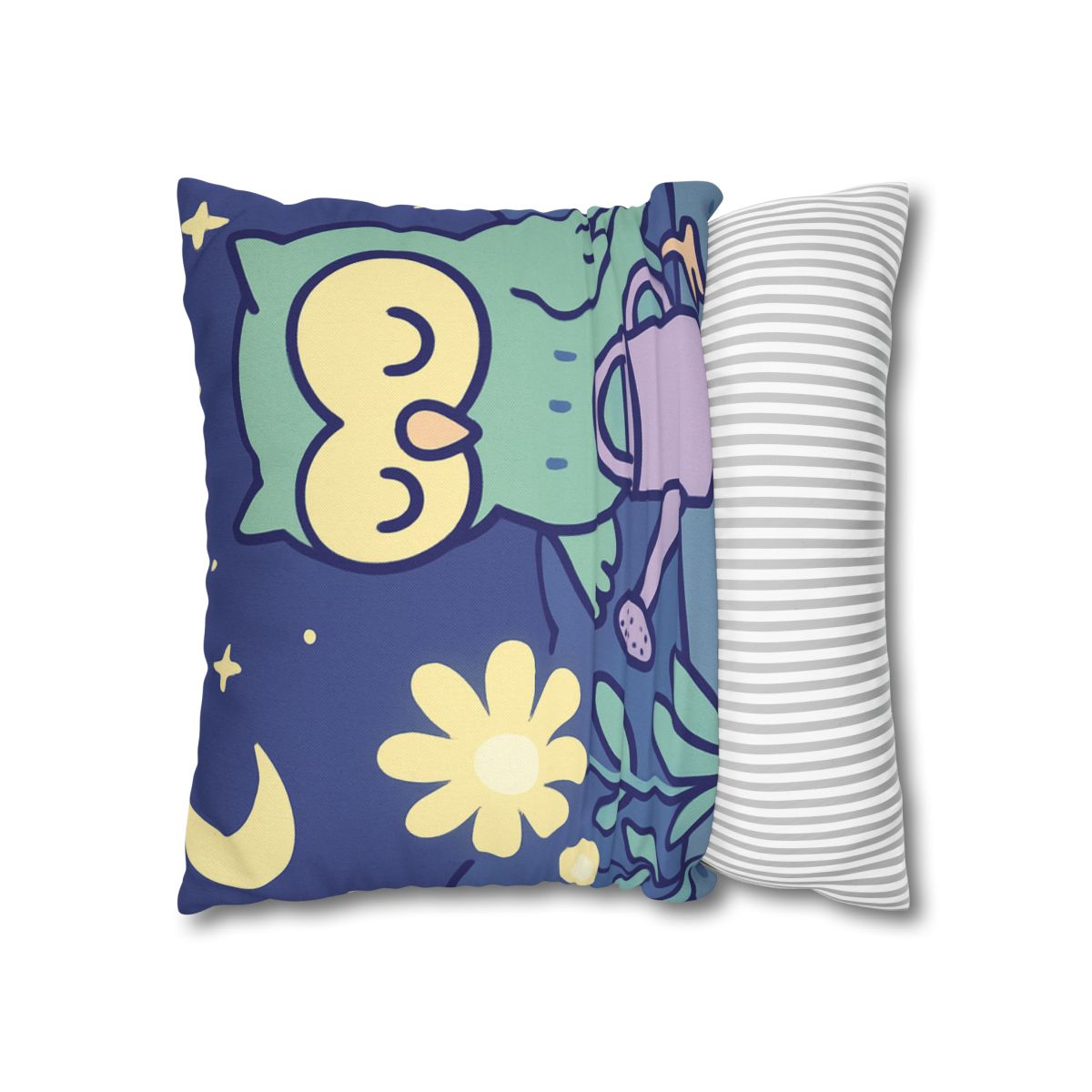 Moon Garden Owl custom pillow cases