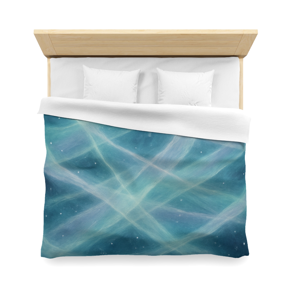 Aurora Lattice Veil custom duvets