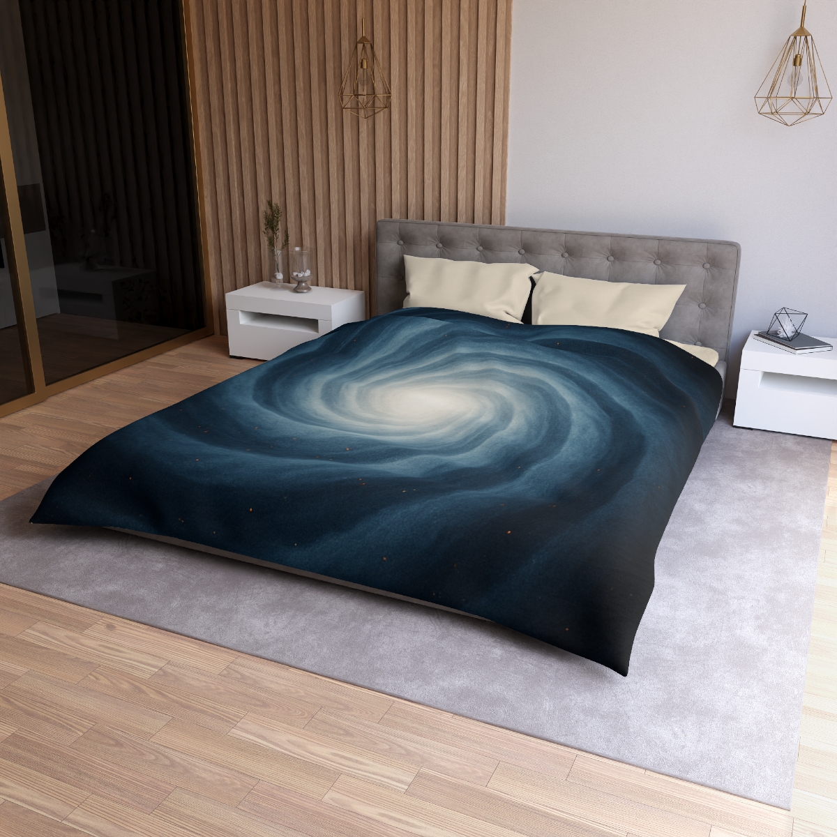 Echo Spiral Resonance duvets for gifts