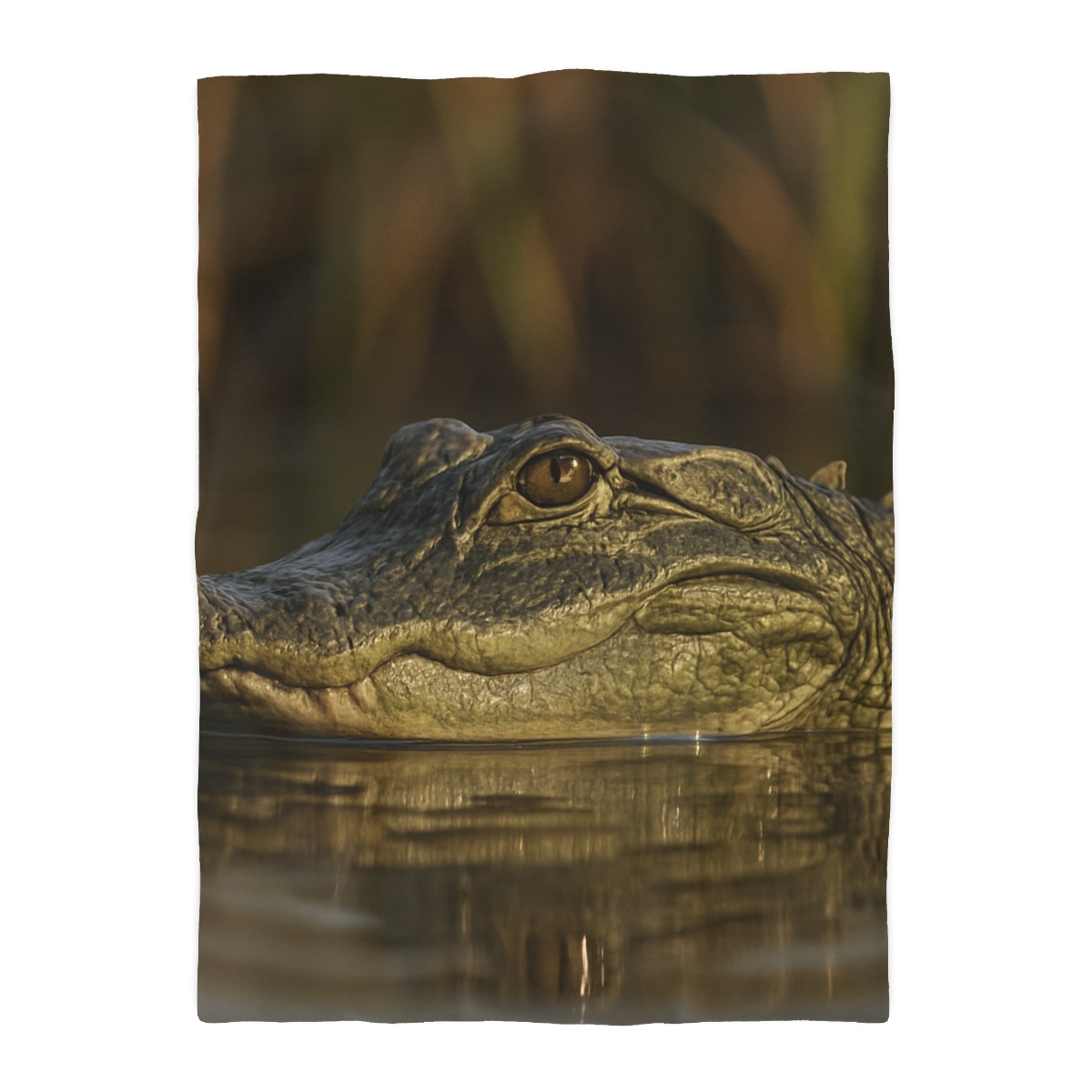 Nebula Stillness American Alligator duvets for gifts