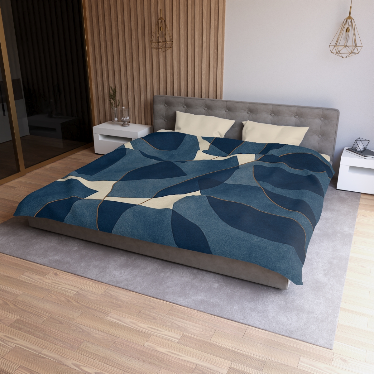 Petal Overlay Mosaic duvets for gifts