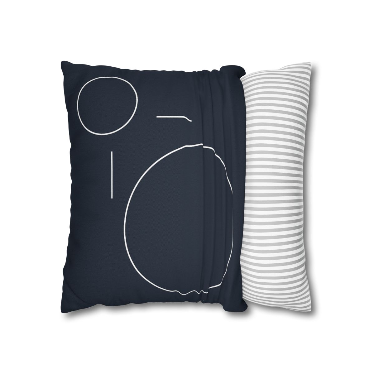 Offset Ring And Bar Constellation soft cotton pillow cases