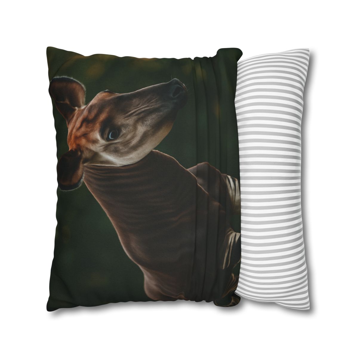 Velvet Shadow Okapi unique gift pillow cases