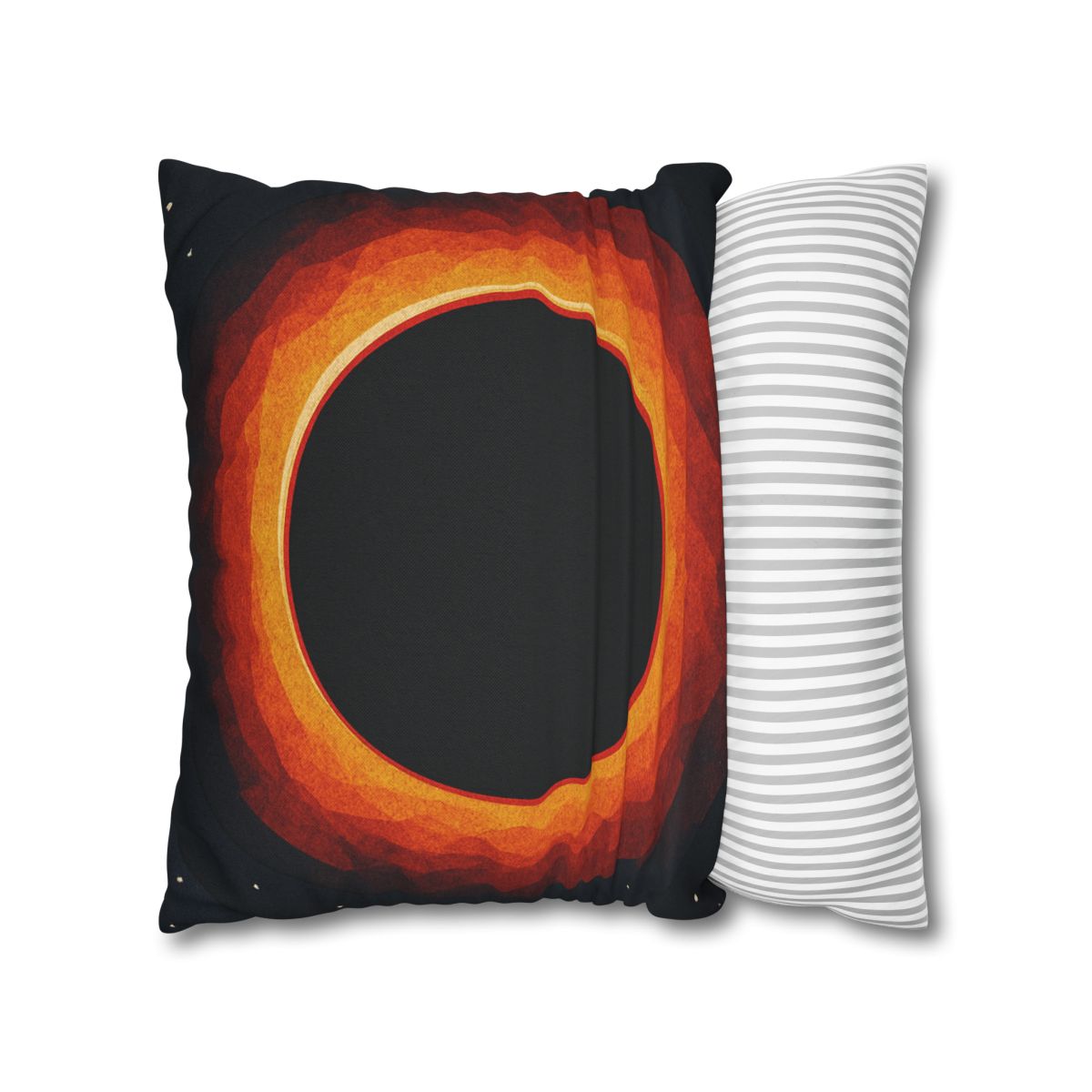 Event Horizon Paper Cut Silhouette trendy patterned pillow cases