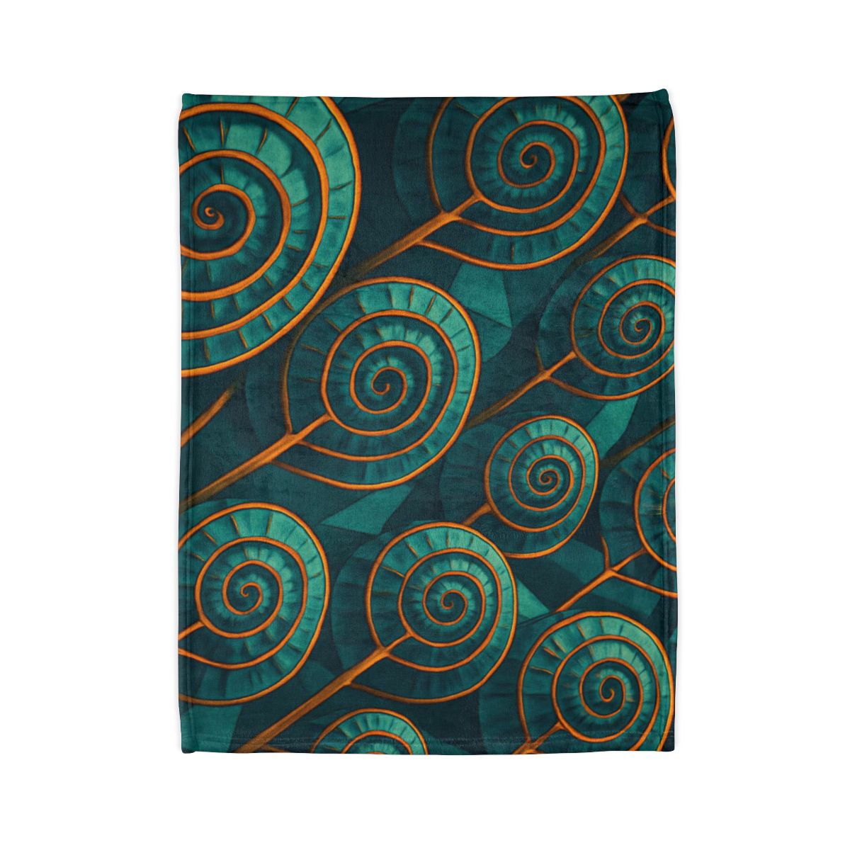 Spiral Seed Pod Matrix decorative home blankets