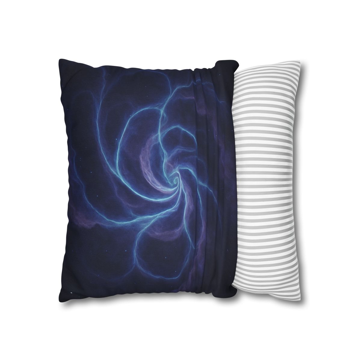 Nebula Spiral Lattice personalized pillow covers