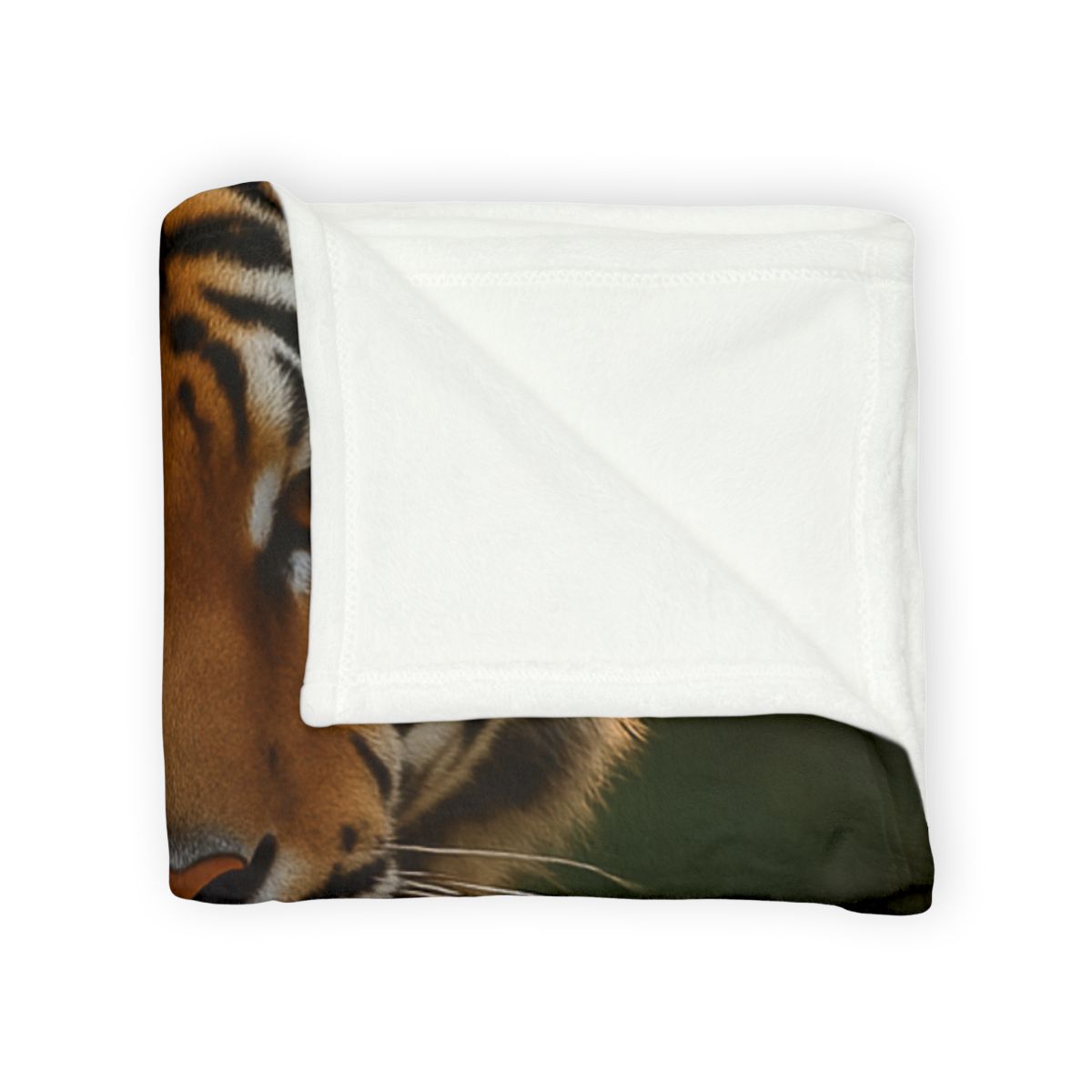 Forest Stalker Bengal Tiger soft fleece blankets