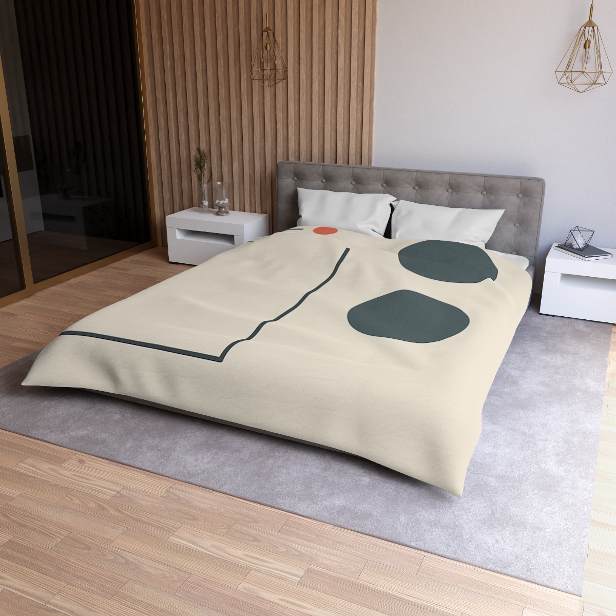 Broken Frame And Drifting Pair trendy bedroom duvets