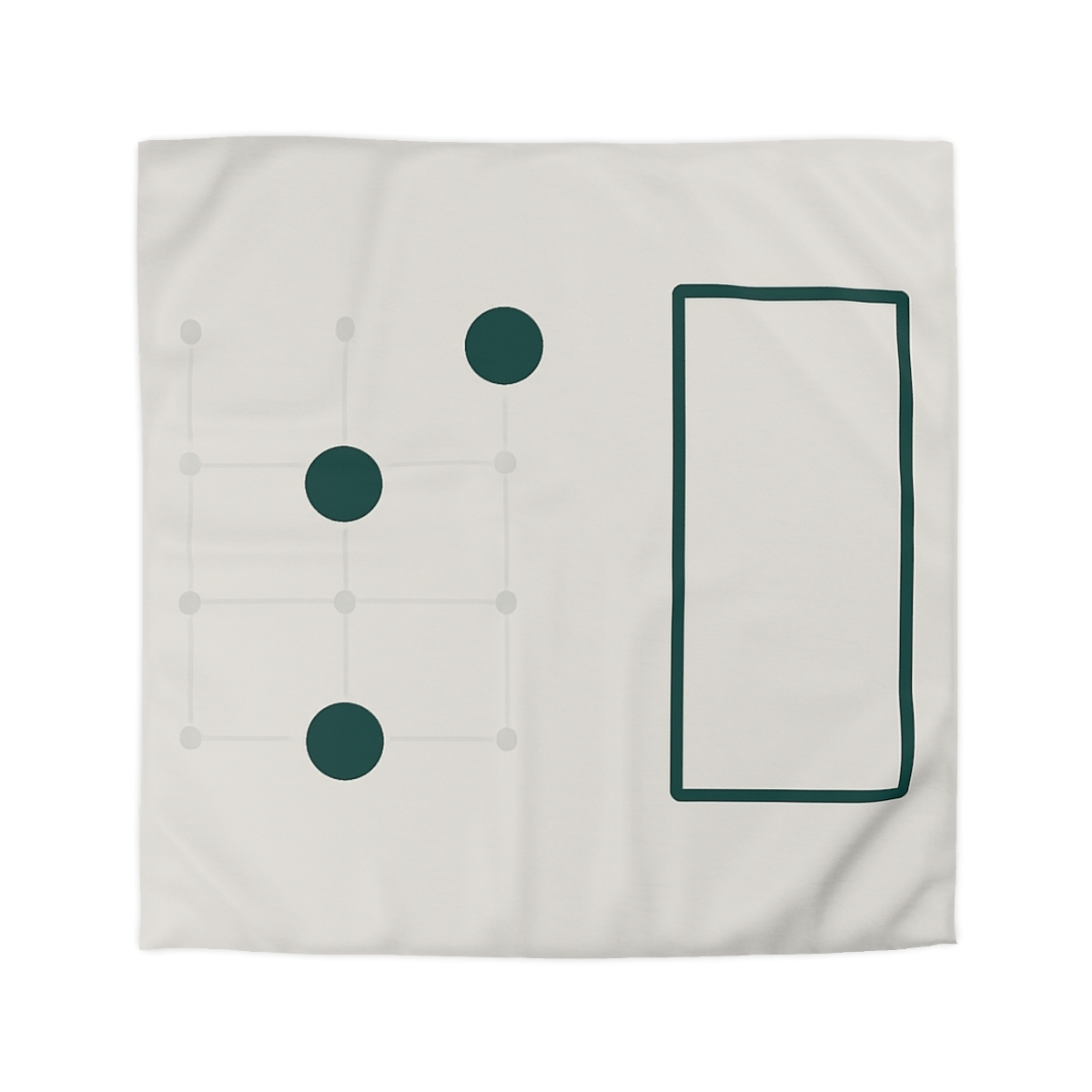 Triad Signal Grid custom duvets