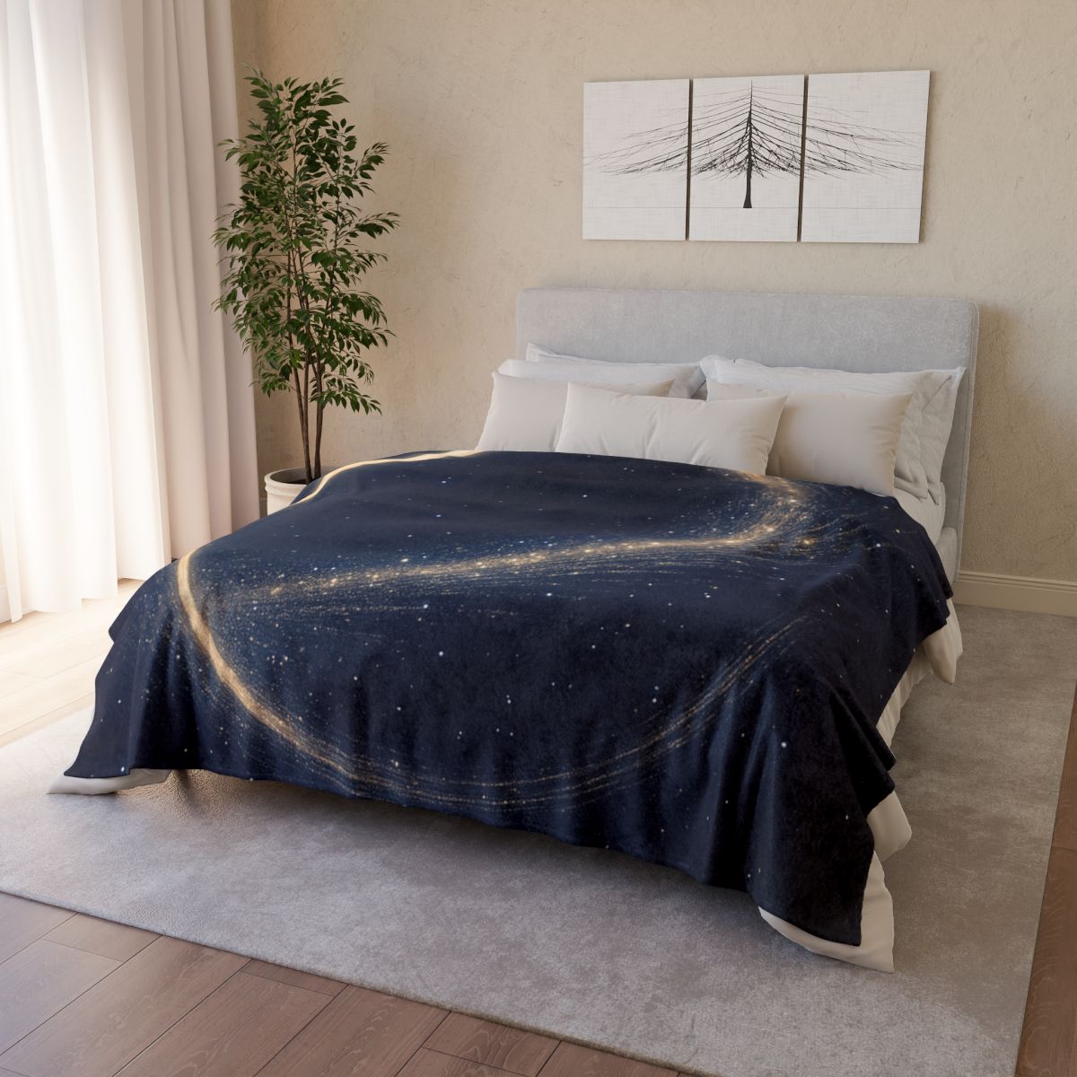Lensing Halo Tapestry trendy patterned blankets