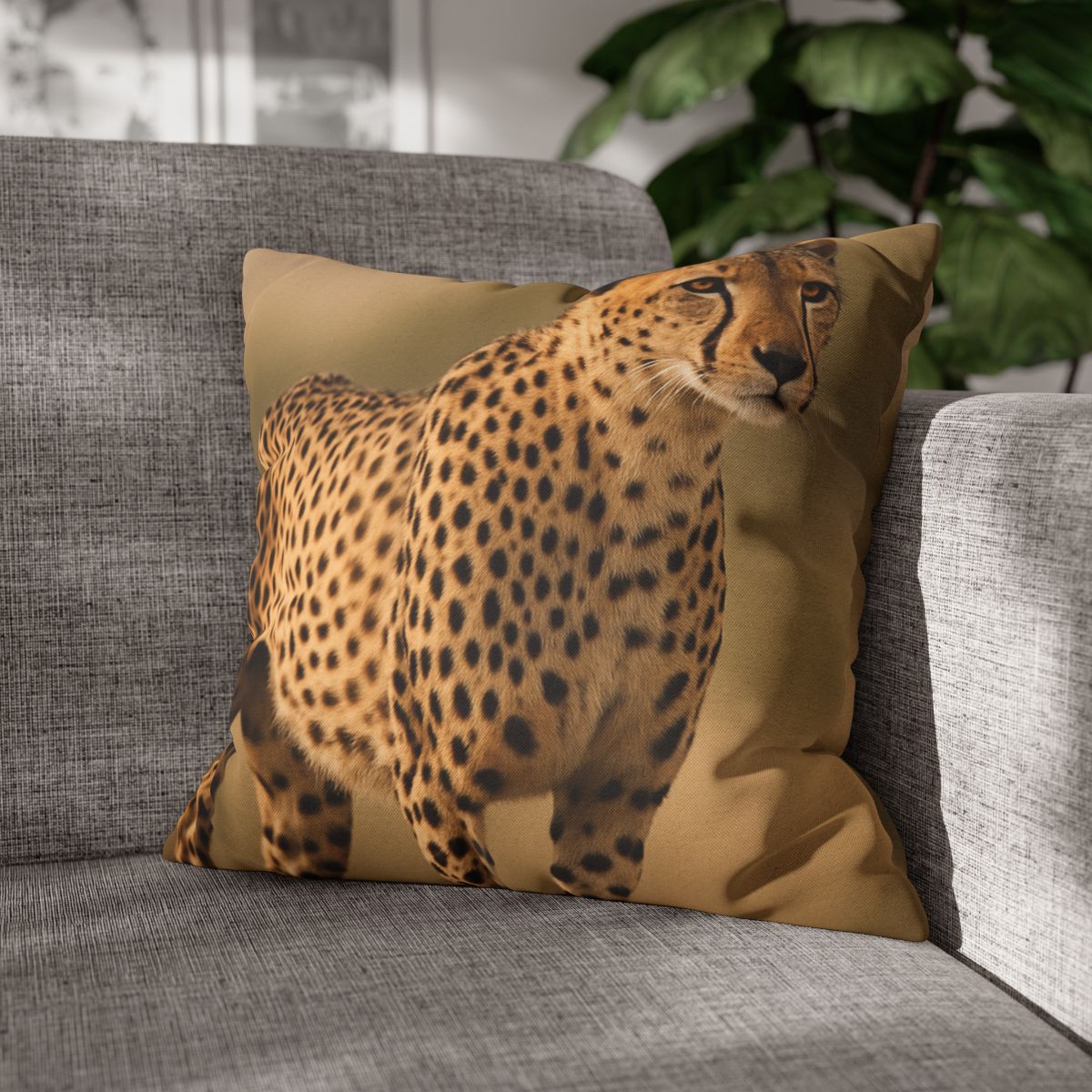 Wind Trace Cheetah trendy patterned pillow cases
