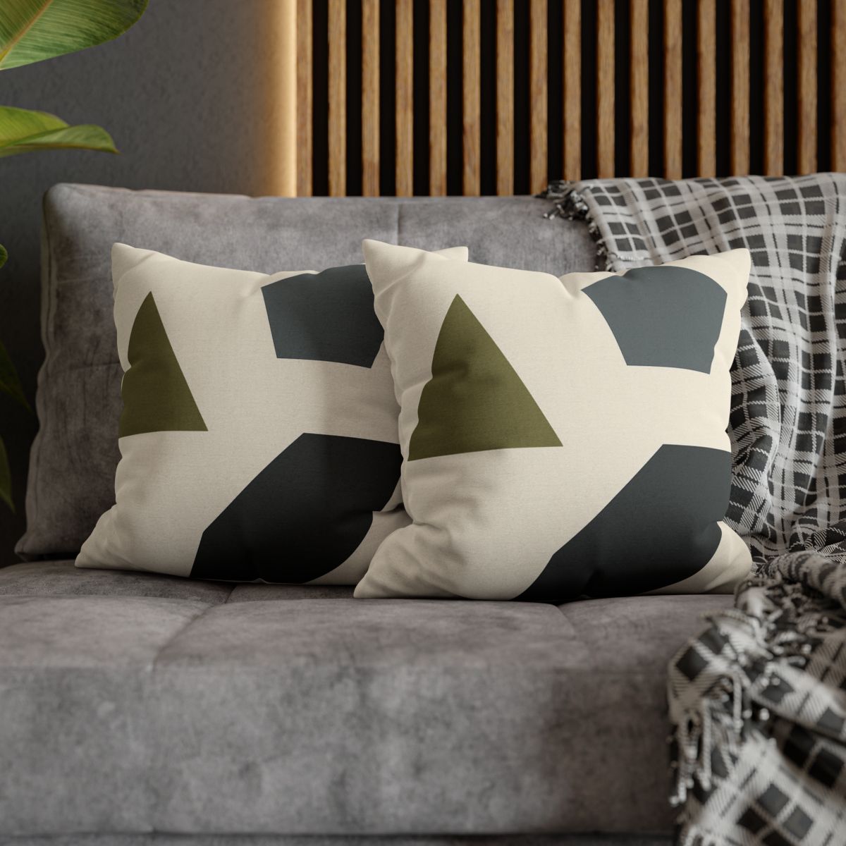 Sparse Polygon Cluster stylish decorative pillowcases