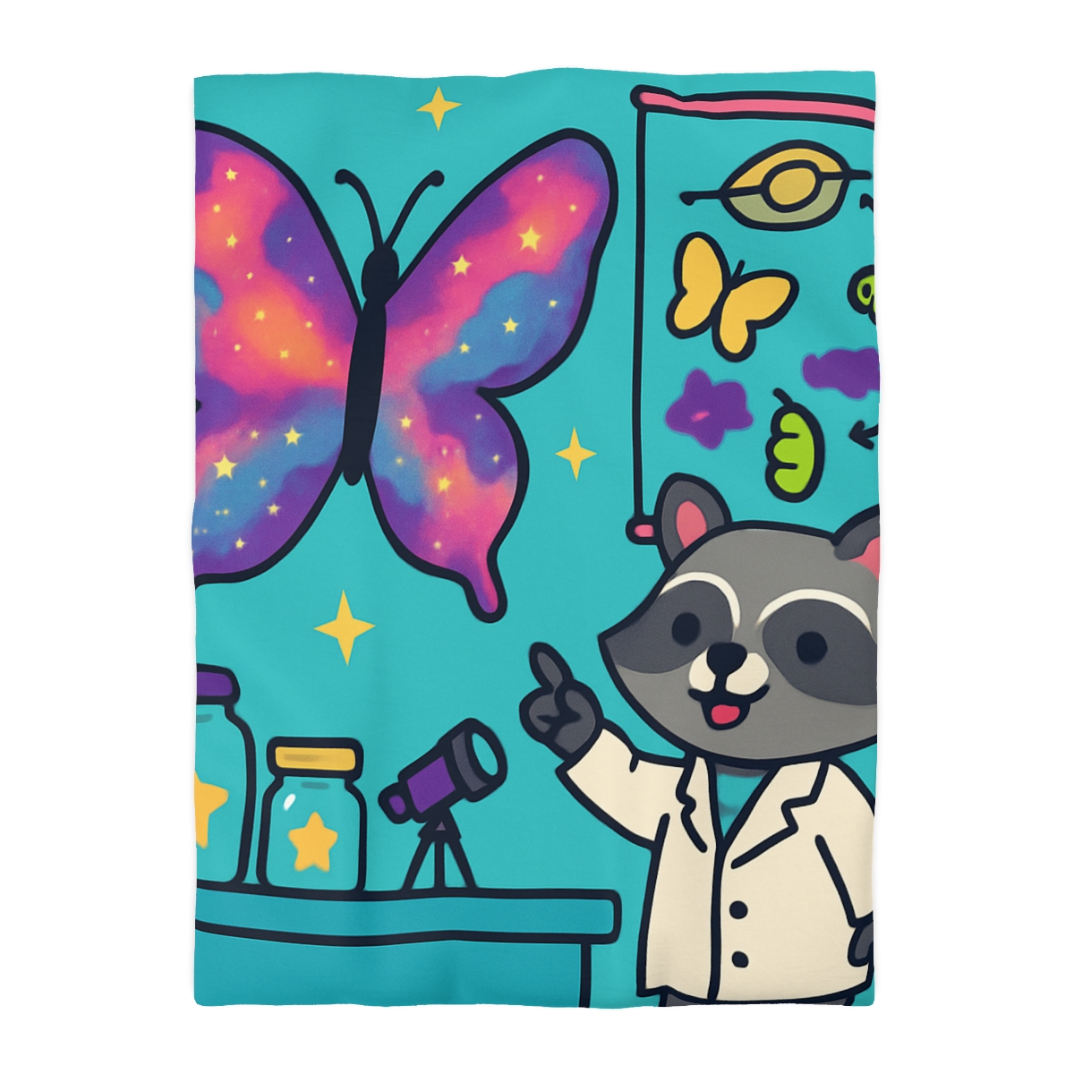 Nebula Garden Butterflies Lab stylish duvet covers