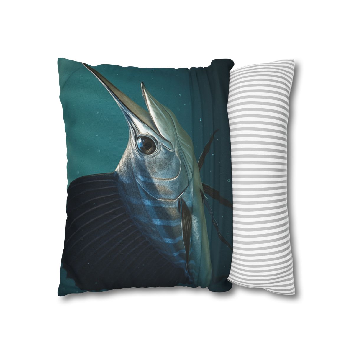 Nebula Flash Sailfish designer print pillow cases