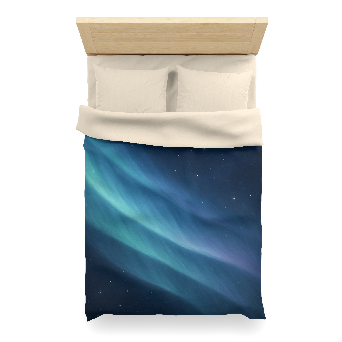 Aurora Veil Starstream custom duvets