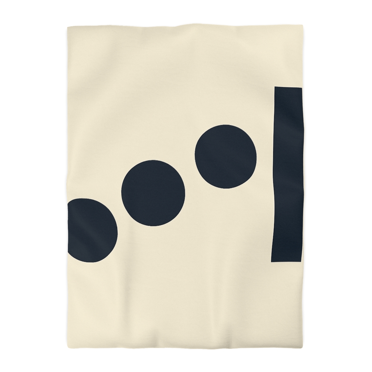 Stepped Circle And Bar Interval custom duvets