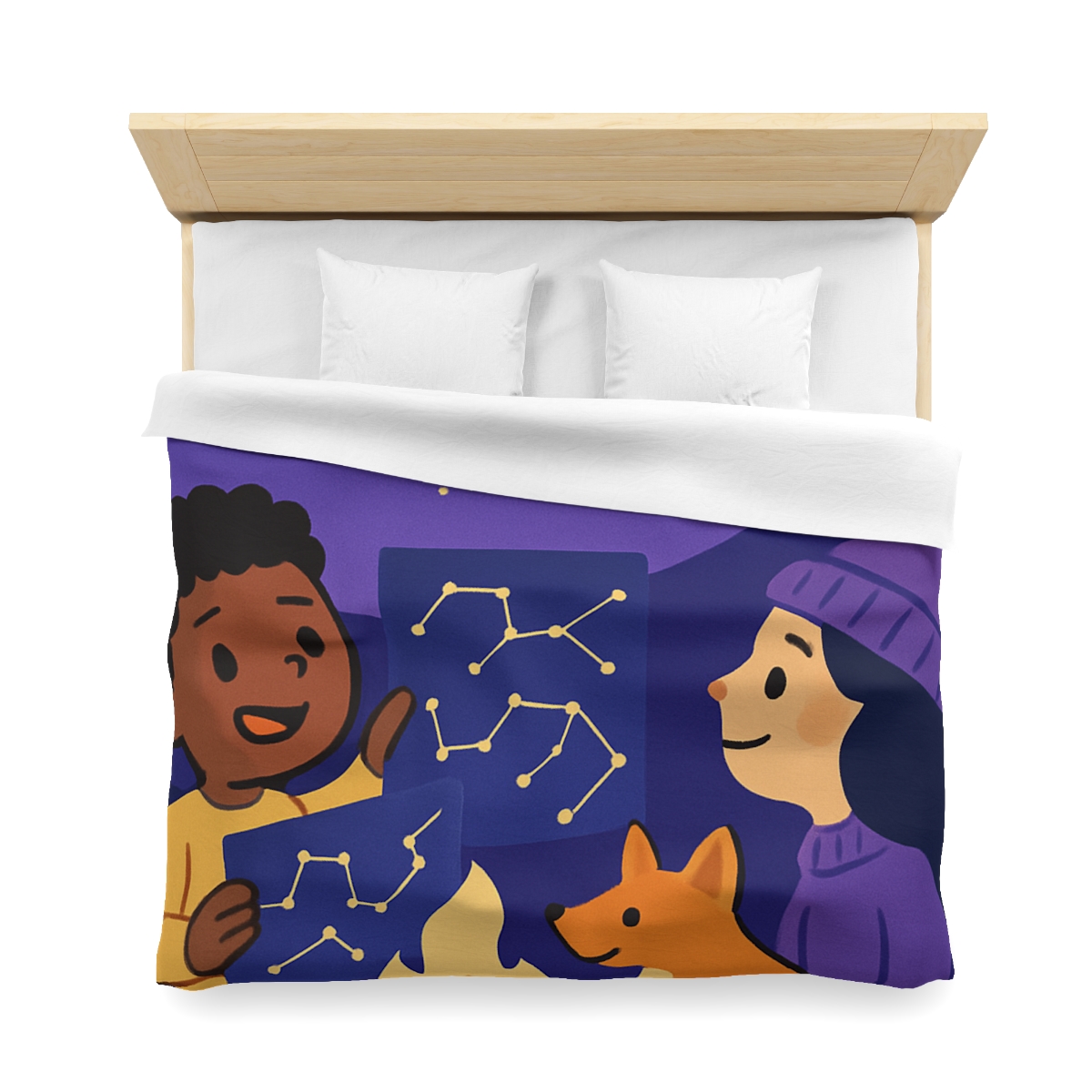 Constellation Camping soft comforter duvets