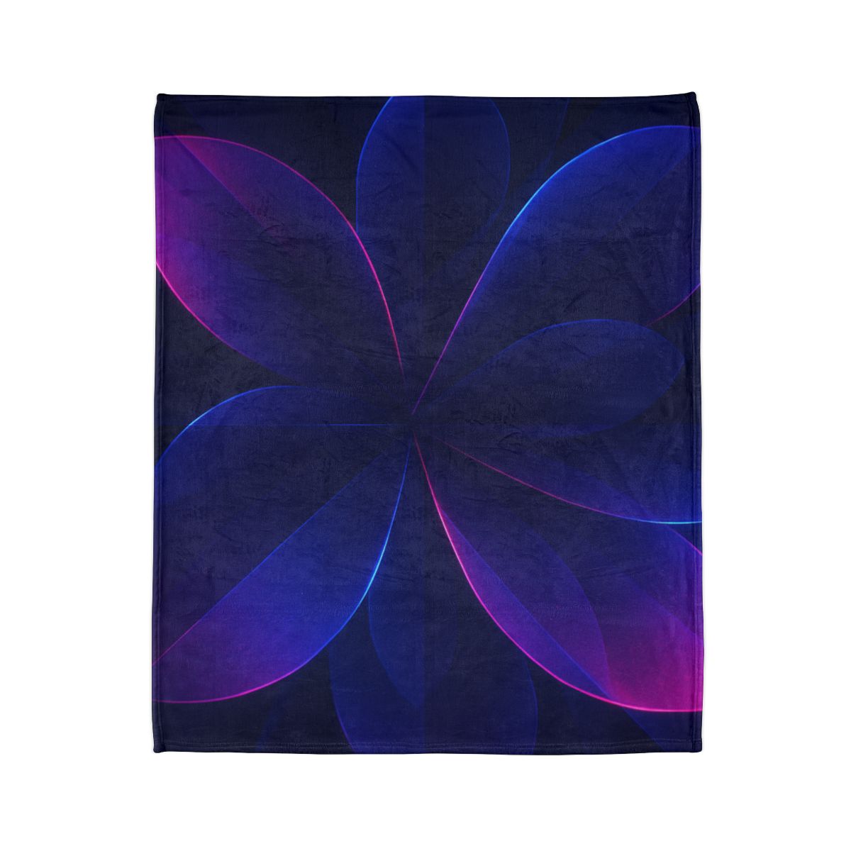 Petal Prism Parallax personalized cozy blankets