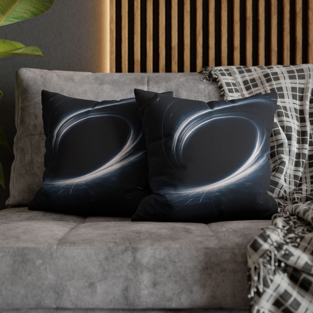 Gravity Well Vortex designer print pillow cases