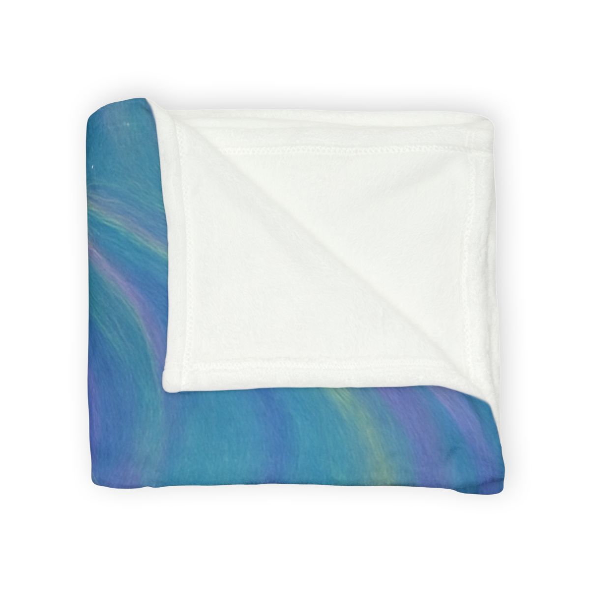 Aurora Filament Weave personalized cozy blankets