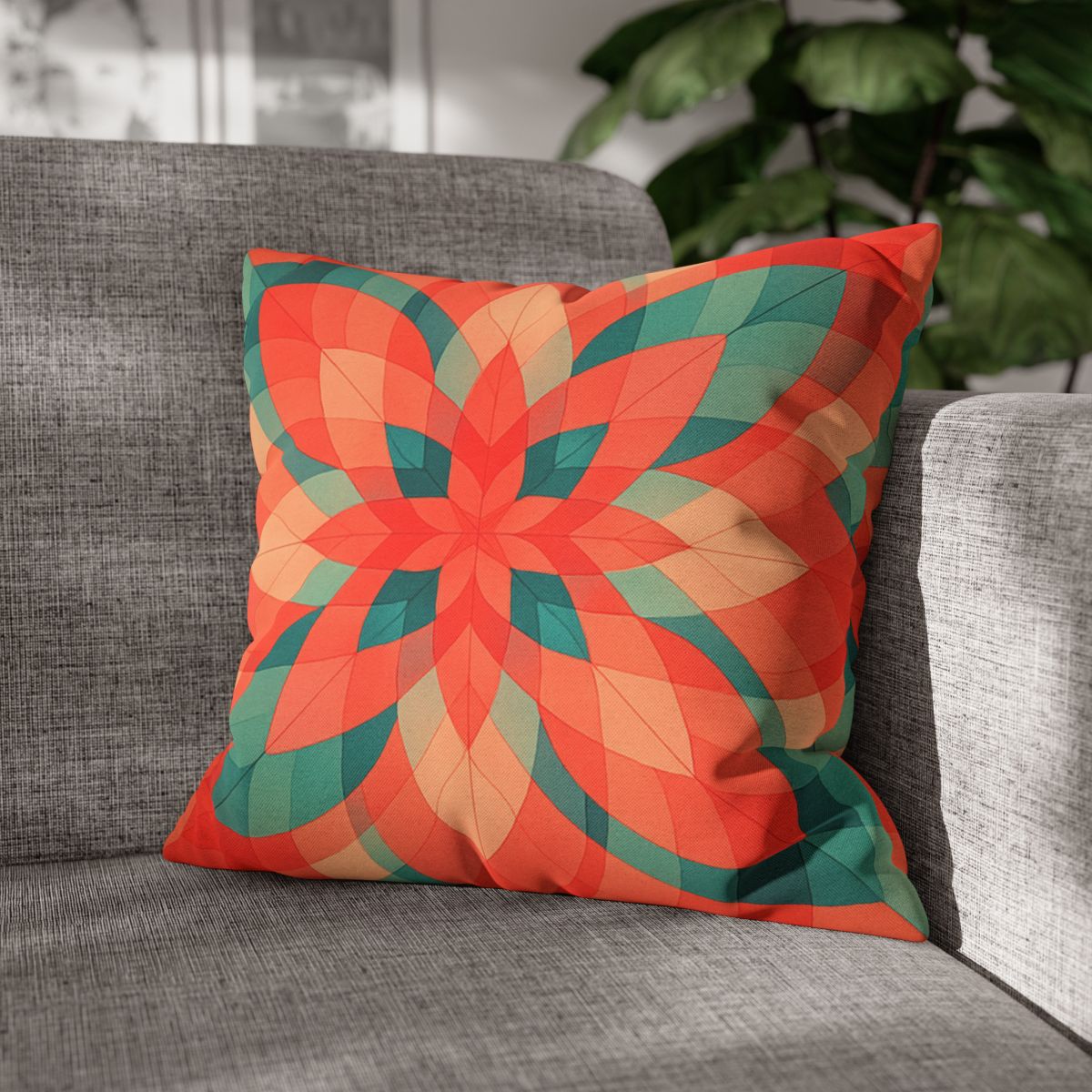 Petal Prism Overlap stylish decorative pillowcases