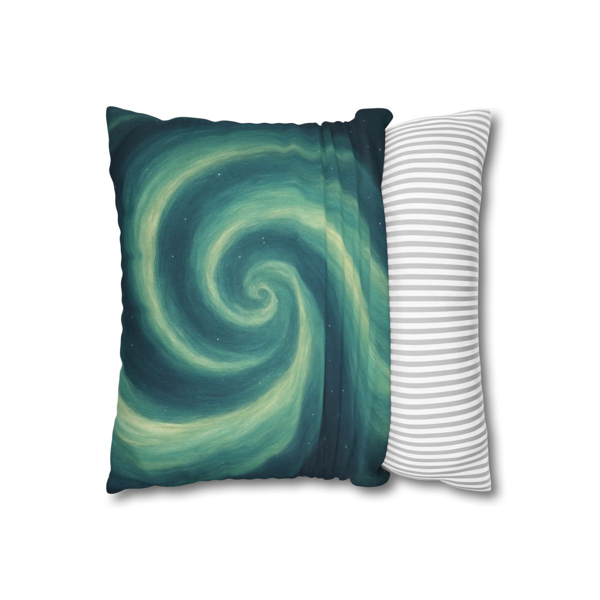 Aurora Spiral Veil trendy patterned pillow cases