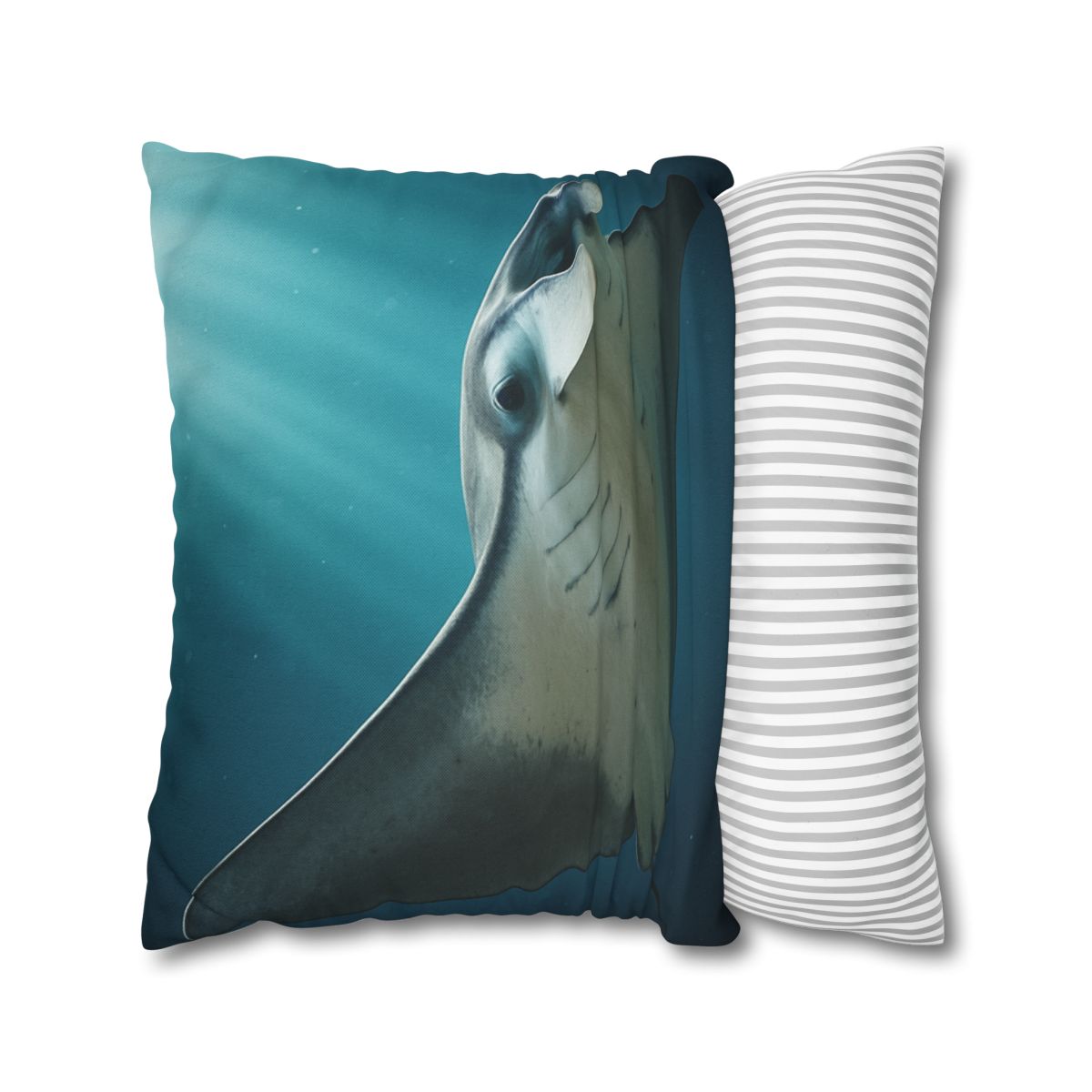 Silk Wing Drift Manta Ray custom pillow cases