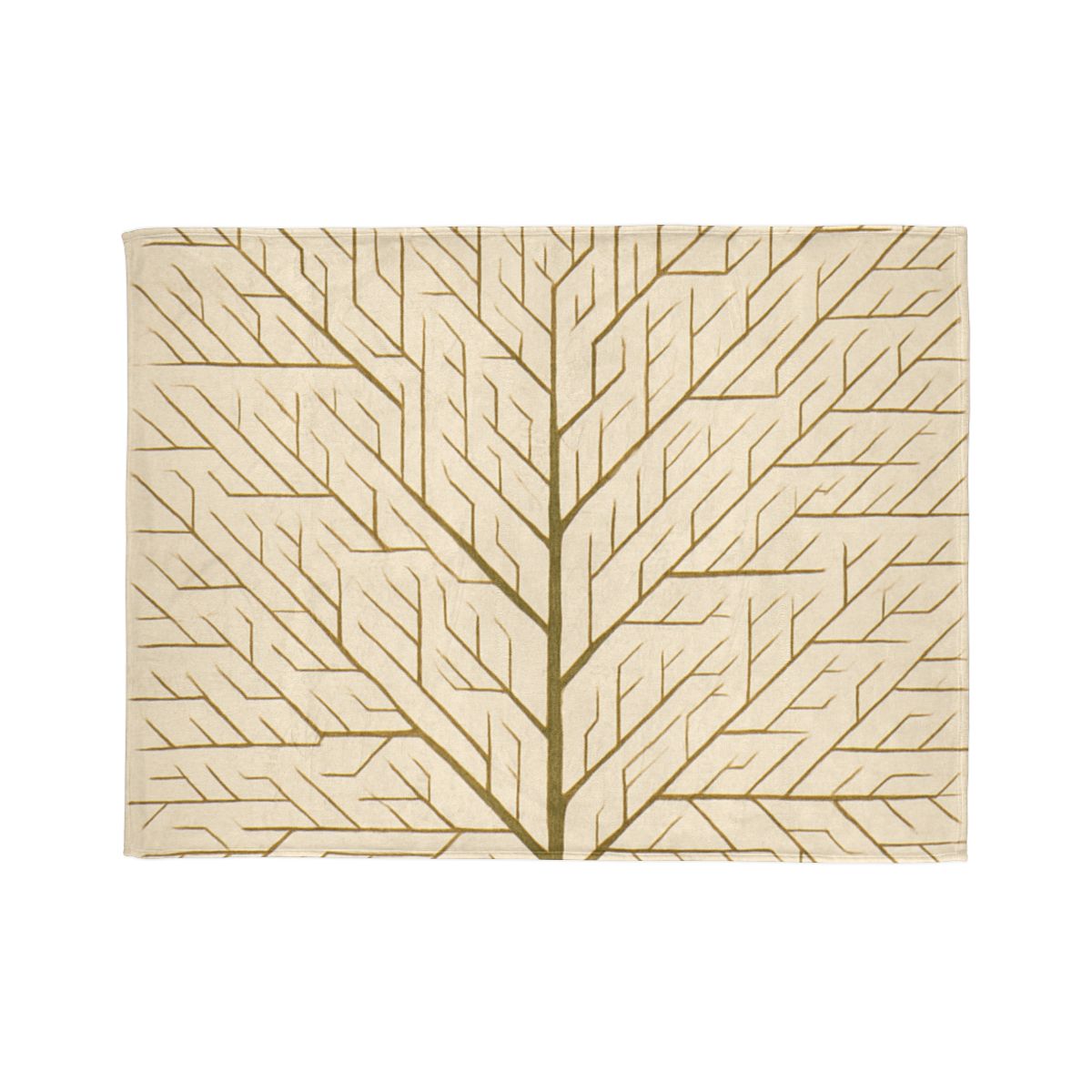 Branch Fractal Network decorative home blankets
