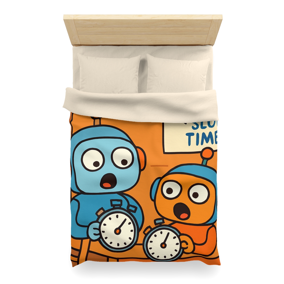 Time Dilation Treehouse Twins stylish duvet covers