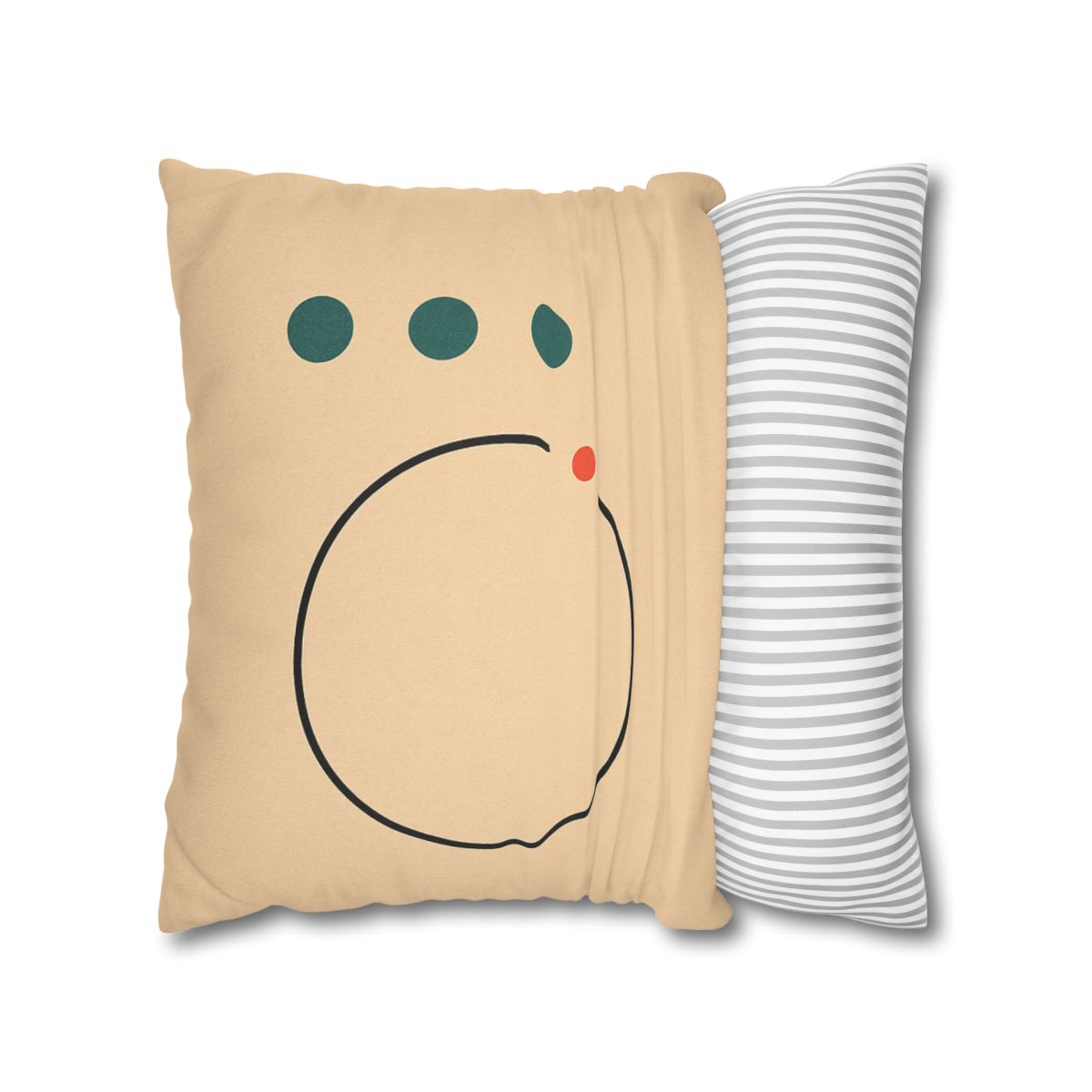 Broken Ring With Offset Triplet custom pillow cases