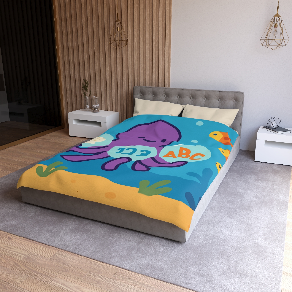 Octopus Library Of Bubble Books warm winter duvets