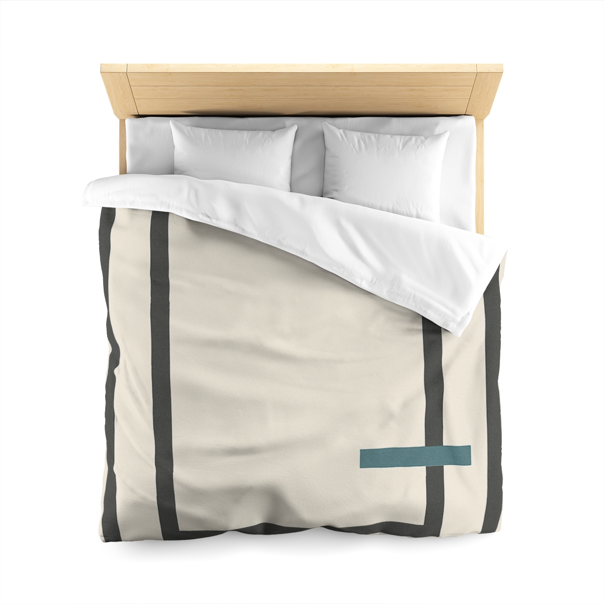 Layered Window Trio custom duvets