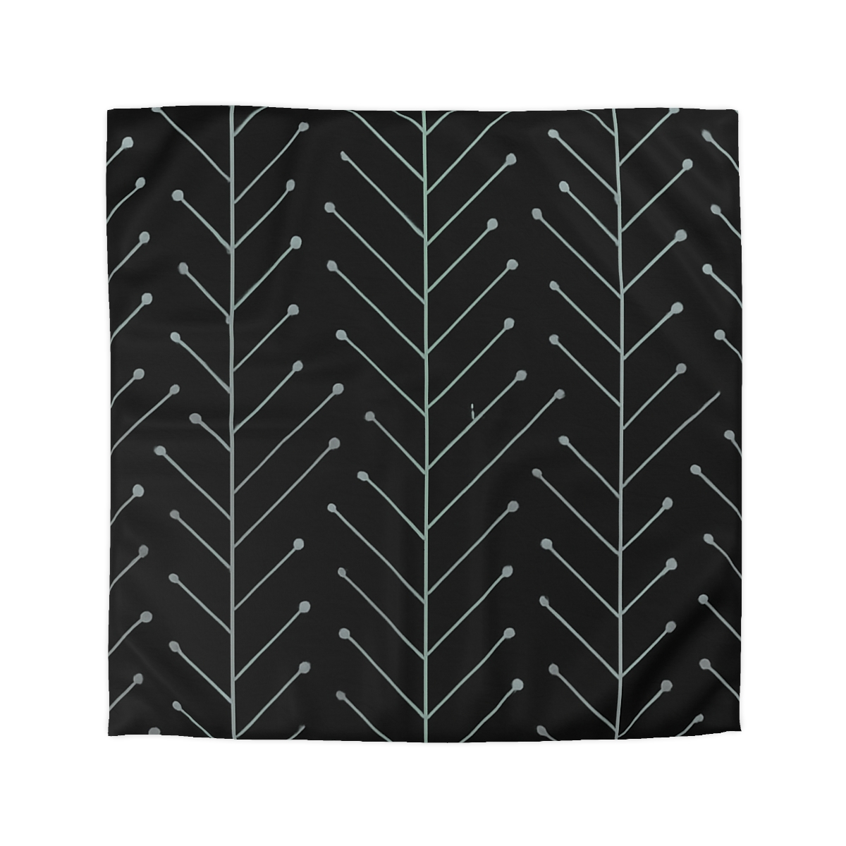 Leaf Venation Circuitry unique patterned duvets